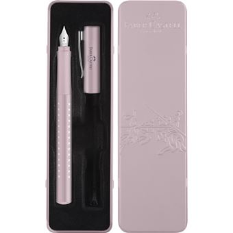 Faber Castell Estilográfica metal Rosa - 1