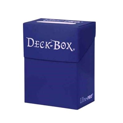 Deckbox solid blue up