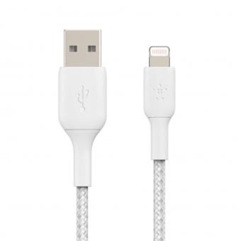 Cable Belkin USB-A a Lightning Blanco 2 m
