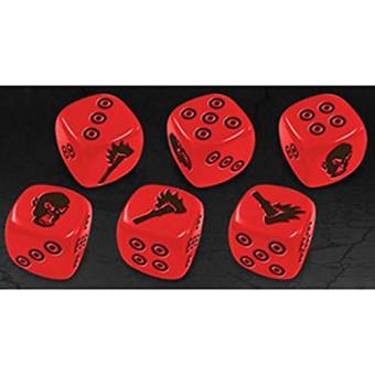 Zombicide Black Plague. Red Dice