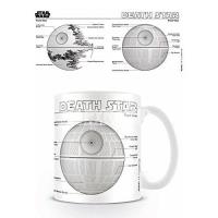 Taza Star Wars Planos Estrella de la Muerte