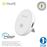 Cargador inalámbrico Muvit for change Qi2 25W con soporte Blanco
