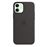 Funda de silicona con MagSafe Apple Negro para  para iPhone 12 mini