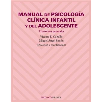Manual de psicologia clinica infantil y de adolescentes  " Transtornos generales"