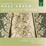 Giuseppe Clemente Dall'Abaco: Cello Sonatas And Duos, The London Manuscript Vol. 1 - CD