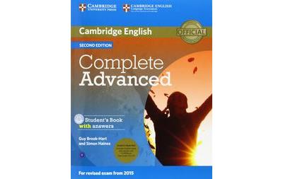 Outlet Cambridge Complete Advanced Workbook und Student's Book