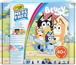 Kit De Actividades Crayola Colorea Sin Manchas Wonder Super Set Bluey