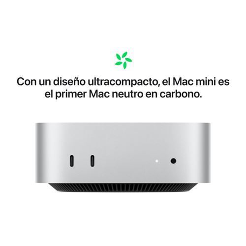 Apple Mac Mini M4 Pro CPU 12, GPU 16, 64GB RAM, 2TB SSD, Plata