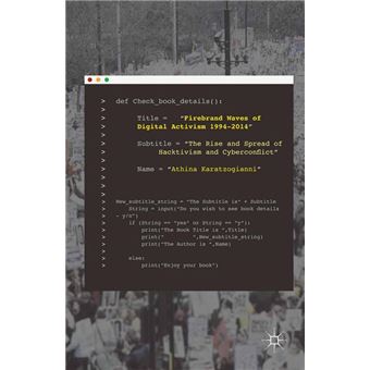 Firebrand Waves of Digital Activism 1994-2014 - 1