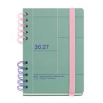 Agenda Escolar Miquelrius Activa Semana Vista Verde Back To Basics 2026-27