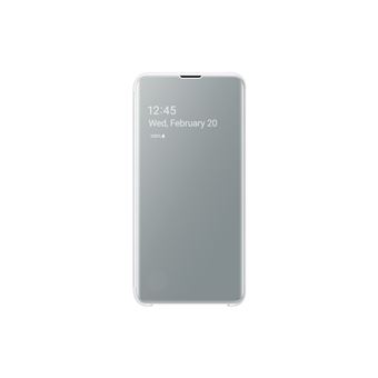 Funda Samsung Clear View para Galaxy S10e Blanco