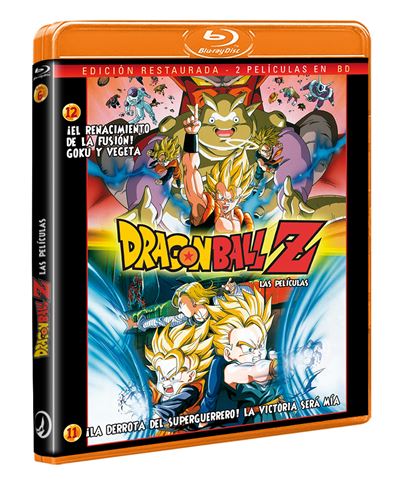 Películas Dragon Ball Z Vol. 6 (La derrota del superguerrero, El  renacimiento de la fusión) - Blu-ray 