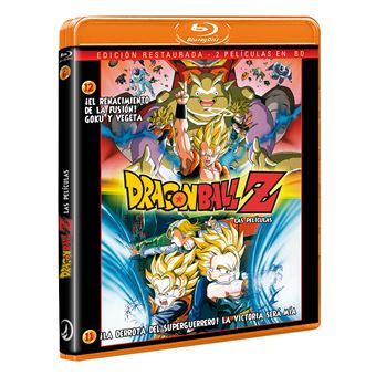 Películas Dragon Ball Z Vol. 6 (La derrota del superguerrero, El renacimiento de la fusión) - Blu-ray