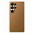 Funda Samsung de cuero vegano Camel dorado para Galaxy S25 Ultra