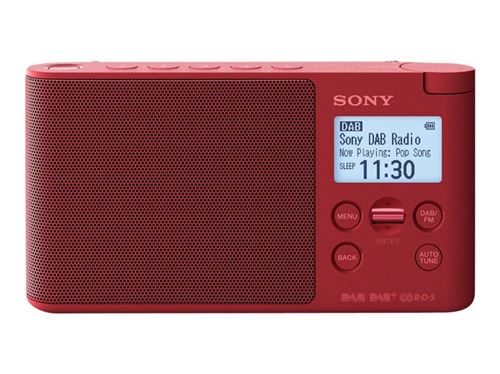 Radio portátil Sony XDR-S41DW FM DAB+ Rojo Radio portátil Sony XDR-S41DW FM DAB+ Rojo
