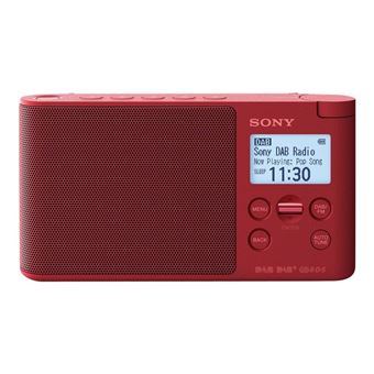 Radio Portátil Sony XDR-S41D FM/DAB+ Rojo