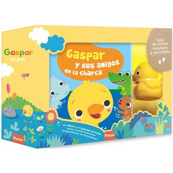 Libro de baño. Gaspar y amigos en la charca. Ecológico