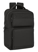 Mochila Safta 2 Bolsillos Portatil 15,6''+usb Safta Business "black"