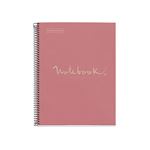 Cuaderno A4 Reciclado Miquelrius Emotions Rosa Cuadrícula