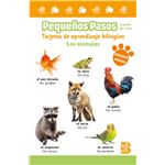Pequeños Pasos -Tarjetas De Aprendizaje Bilingües - Los Animales