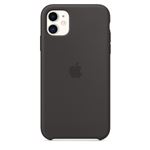 Funda de silicona Apple Negro para iPhone 11