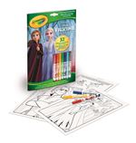 Libro De Actividades Crayola Con 7 Rotuladores Frozen
