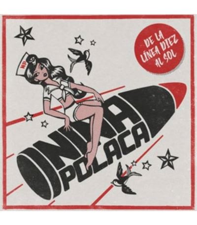 De La Línea Diez Al Sol - Vinilo Single 12" Blanco - Niña Polaca