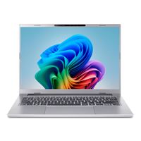 Ordenador portátil Acer Aspire 14 AI A14-53M, Intel Core Ultra 5-226V, 16GB RAM, 1TB SSD, Intel Arc Graphics, Windows 11 Home Copilot+ PC, 14" WUXGA OLED, Plata