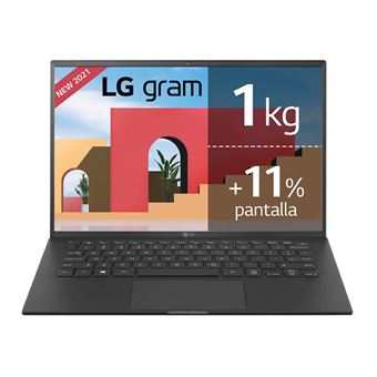 Portátil LG Gram 14Z90P-G.AA88B Intel i7-1165/16/512/XE/W11 14WU