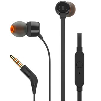 Auriculares con micrófono JBL Tune 110 In-Ear Negro