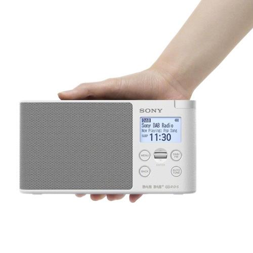 Radio Portátil Sony XDR-S41D FM/DAB+ Blanco - Radio - Los mejores