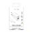 Kit Cargador de pared Puro Pro Lite 20W + Cable USB-A a USB-C 1,2m Blanco
