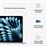 Apple MacBook Air 13,6" M4 CPU 10, GPU 8, 16GB RAM, 256GB SSD, Azul cielo