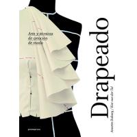 Drapeado Libro Arte y de moda tapa blanda dura