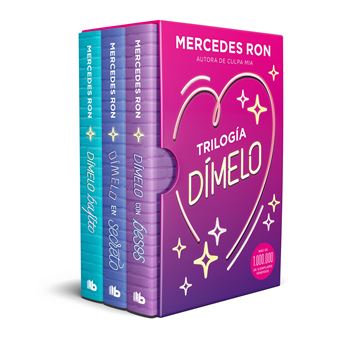 Trilogía Dímelo - Mercedes Ron -5% en libros
