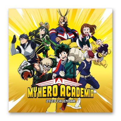 Calendario De Pared 2023 erik 30x30 my hero academia grupo con certificado fsc mensual