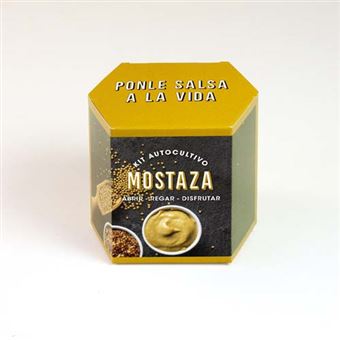 Kit Autocultivo Resetea mostaza