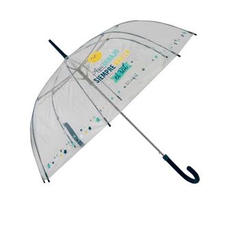 Mr Wonderful Paraguas Transparente con mensaje Aquí debajo siempre brilla el - Para decorar Los precios | Fnac