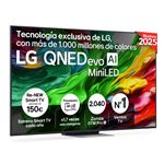 TV QNED LG 65" 65QNED87 evo MiniLED AI 4K 2025 Smart TV