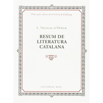 Resum de literatura catalana