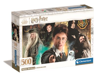 Clementoni puzzle 500 piezas harry potter