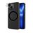 Funda 4-ok Carbon Lens MagSafe Negro para iPhone 14