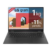 Portátil LG Gram 16Z90P-G.AA88B Intel i7-1165/16/512/XE/W11 16WQ