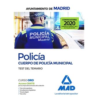 Policia municipal madrid test