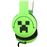 Auriculares infantiles con cable OTL LED Minecraft para PS5