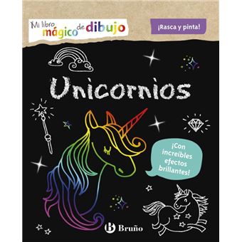 Mi libro mágico de dibujo. unicornios