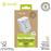 Cargador de pared de Muvit for change con cable retráctil USB-C Power Delivery 100W 2 USB-C y 1 USB Blanco