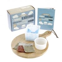 Kit de elaboración de 3 quesos mediterráneos