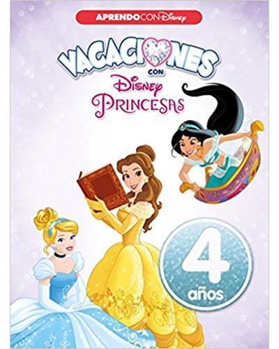 Aprendo con Disney: Vacaciones con las princesas Disney. 4 años