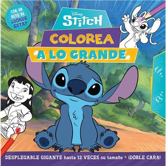 Stitch. ¡Colorea a lo grande!